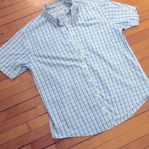 Men’s Orvis button down plaid shirt size XL